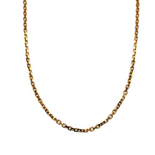 Load image into Gallery viewer, 9ct Gold 22&quot; Faceted Belcher Chain
