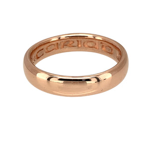 9ct Gold Clogau Welsh Cariad 5mm Wedding Band Ring