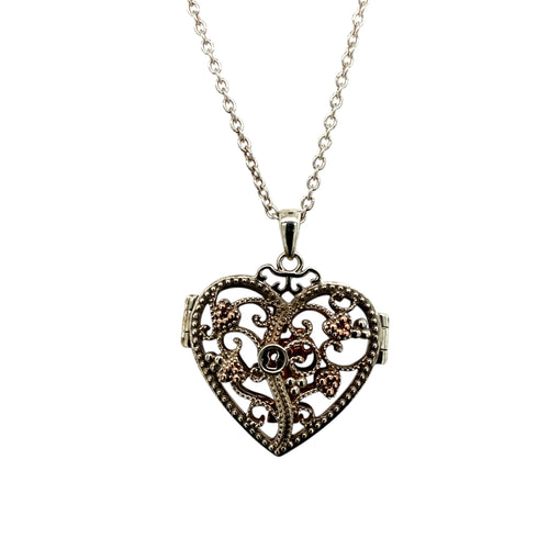 925 Silver Clogau Heart Kensington 16