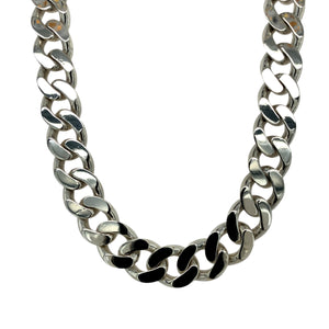 925 Silver 18" Curb Chain