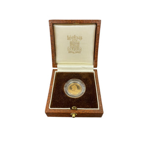 1987 1/10 Ounce 22ct Gold Britannia Coin