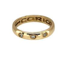 Load image into Gallery viewer, 9ct Gold &amp; Diamond Clogau Wedding Band Ring
