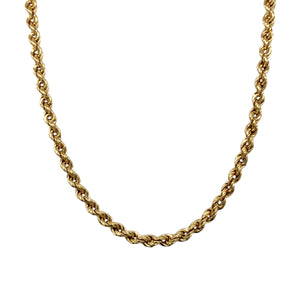 9ct Gold 20" Rope Chain