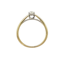 Load image into Gallery viewer, 9ct Gold &amp; Diamond Set Solitaire Ring
