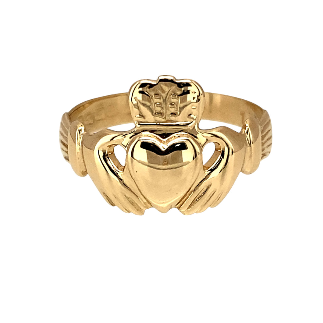 9ct Gold Claddagh Ring