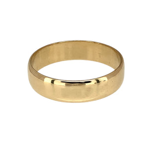 9ct Gold 5mm Wedding Band Ring