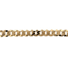 Load image into Gallery viewer, 9ct Gold 8.5&quot; Curb Bracelet
