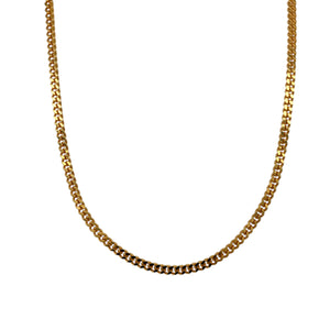 9ct Gold 16" Curb Chain