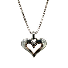 Load image into Gallery viewer, 925 Silver Clogau &#39;Always my Heart&#39; Open Heart 18&quot; - 20&quot; Necklace
