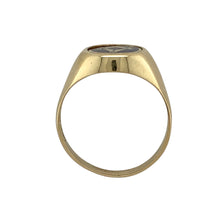 Load image into Gallery viewer, 9ct Gold Masonic Swivel Oval Signet Ring
