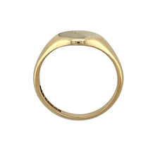 Load image into Gallery viewer, 9ct Gold Patterned Oval Signet Ring
