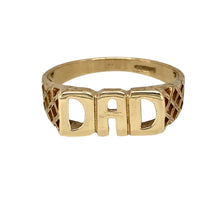 Load image into Gallery viewer, 9ct Gold Dad Ring
