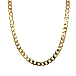 9ct Gold 22" Curb Chain