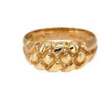 Load image into Gallery viewer, 18ct Gold Keeper Style Ring
