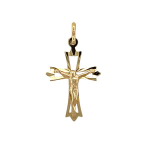 9ct Gold Crucifix Pendant