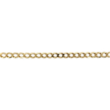 Load image into Gallery viewer, 9ct Gold 8.5&quot; Curb Bracelet
