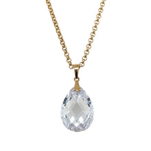 Load image into Gallery viewer, 9ct &amp; 14ct Gold &amp; Crystal 20&quot; Necklace
