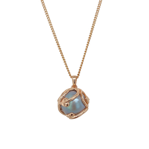 9ct Gold & Pearl Clogau 18