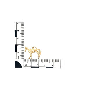 9ct Gold Horse Charm