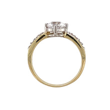 Load image into Gallery viewer, 9ct Gold &amp; Cubic Zirconia Set Solitaire Ring
