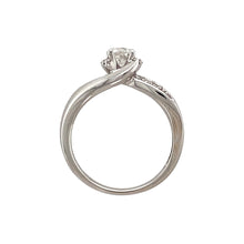 Load image into Gallery viewer, 9ct White Gold &amp; Diamond Set Solitaire Ring
