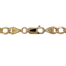 Load image into Gallery viewer, Preowned 9ct Yellow Gold 20&quot; Curb Chain with the weight 14.30 grams and link width 6mm
