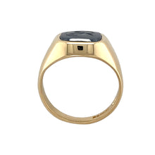 Load image into Gallery viewer, 9ct Gold &amp; Hematite Centurion Signet Ring
