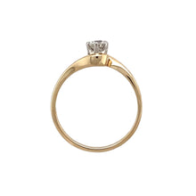 Load image into Gallery viewer, 9ct Gold &amp; Diamond Set Solitaire Ring
