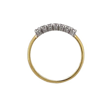 Load image into Gallery viewer, 18ct Gold &amp; Diamond Set Band Ring
