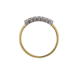 18ct Gold & Diamond Set Band Ring