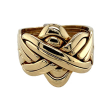 Load image into Gallery viewer, 9ct Gold Puzzle Ring
