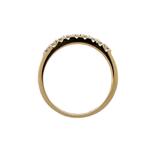 Load image into Gallery viewer, 18ct Gold &amp; Diamond Set Band Ring
