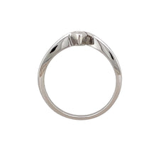 Load image into Gallery viewer, 9ct White Gold &amp; Diamond Marquise Cut Twist Ring
