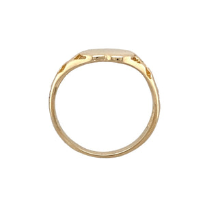 9ct Gold Heart Signet Ring