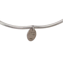 Load image into Gallery viewer, 925 Silver Clogau Heart Stretchy Bangle
