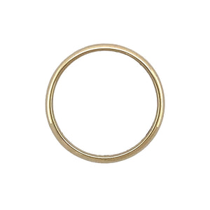 9ct Gold Clogau Cariad 3mm Wedding Band Ring