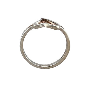 925 Silver Clogau Heartstring Ring