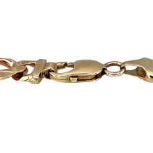 Load image into Gallery viewer, Preowned 9ct Yellow Gold 9&quot; Curb Bracelet with the weight 31.40 grams and link width 10mm
