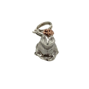 925 Silver Clogau Frog Charm