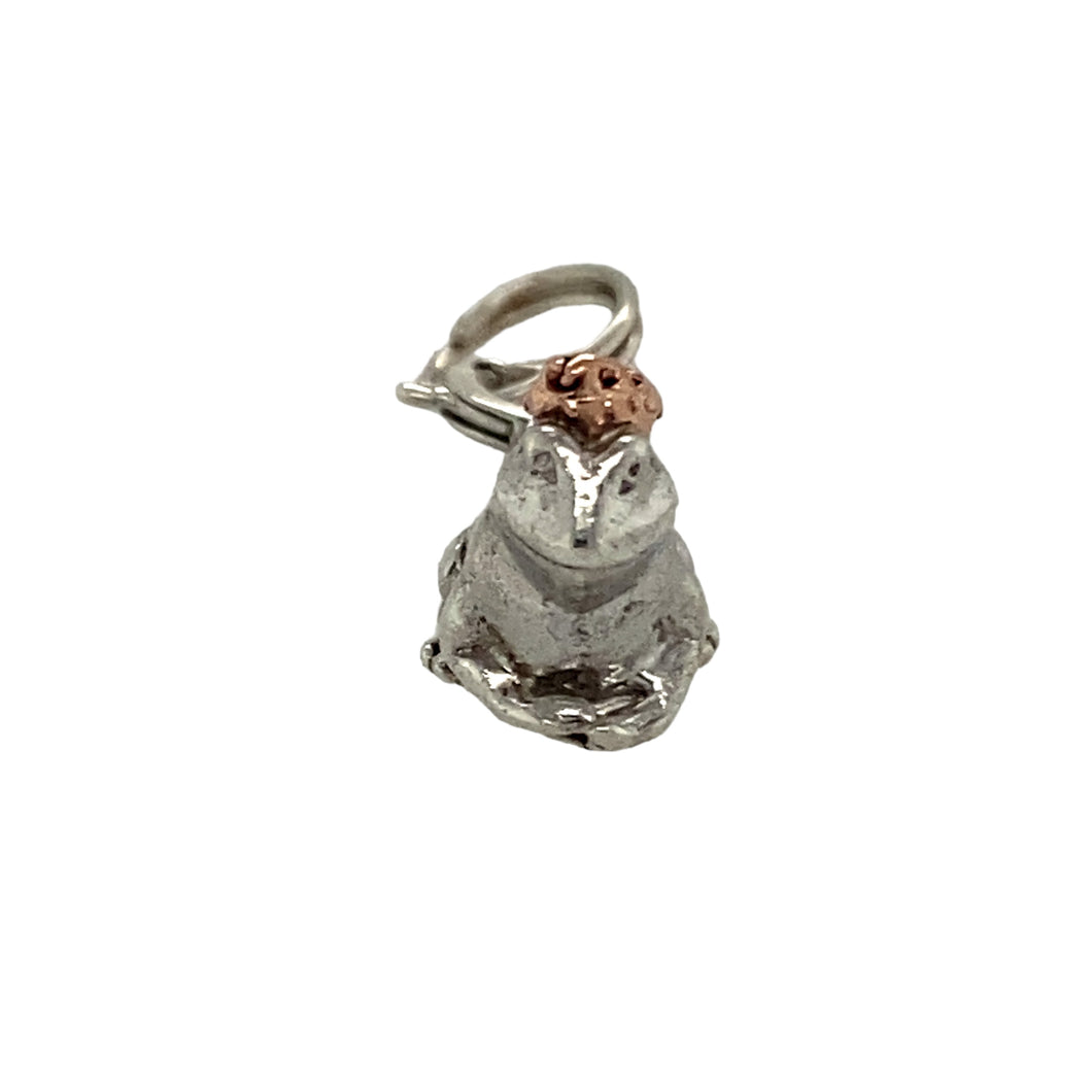 925 Silver Clogau Frog Charm