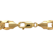 Load image into Gallery viewer, New 9ct Yellow Gold 30&quot; Curb Chain with the weight 54.90 grams and link width 10mm
