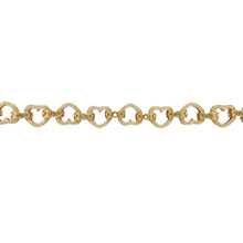 Load image into Gallery viewer, New 9ct Gold 8&quot; Heart Link Bracelet
