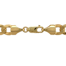 Load image into Gallery viewer, New 9ct Yellow Gold 24&quot; Curb Chain with the weight 36.60 grams and link width 9mm
