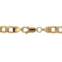 Load image into Gallery viewer, Preowned 9ct Yellow Gold 20&quot; Curb Chain with the weight 15 grams and link width 5mm
