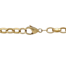 Load image into Gallery viewer, Preowned 9ct Yellow Gold 21&quot; Belcher Chain with the weight 17.20 grams and link width 4mm
