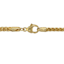 Load image into Gallery viewer, Preowned 9ct Yellow Gold 18&quot; Franco Chain with the weight 21.10 grams and link width 3mm
