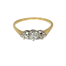 Load image into Gallery viewer, 18ct Gold &amp; Diamond Set Trilogy Ring
