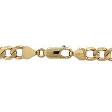 Load image into Gallery viewer, Preowned 9ct Yellow Gold 24&quot; Curb Chain with the weight 32.30 grams and link width 6mm
