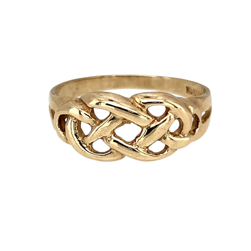 9ct Gold Celtic Knot Ring