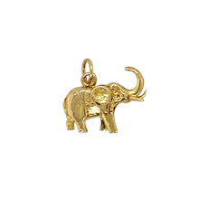 Load image into Gallery viewer, 9ct Solid Gold Elephant Pendant
